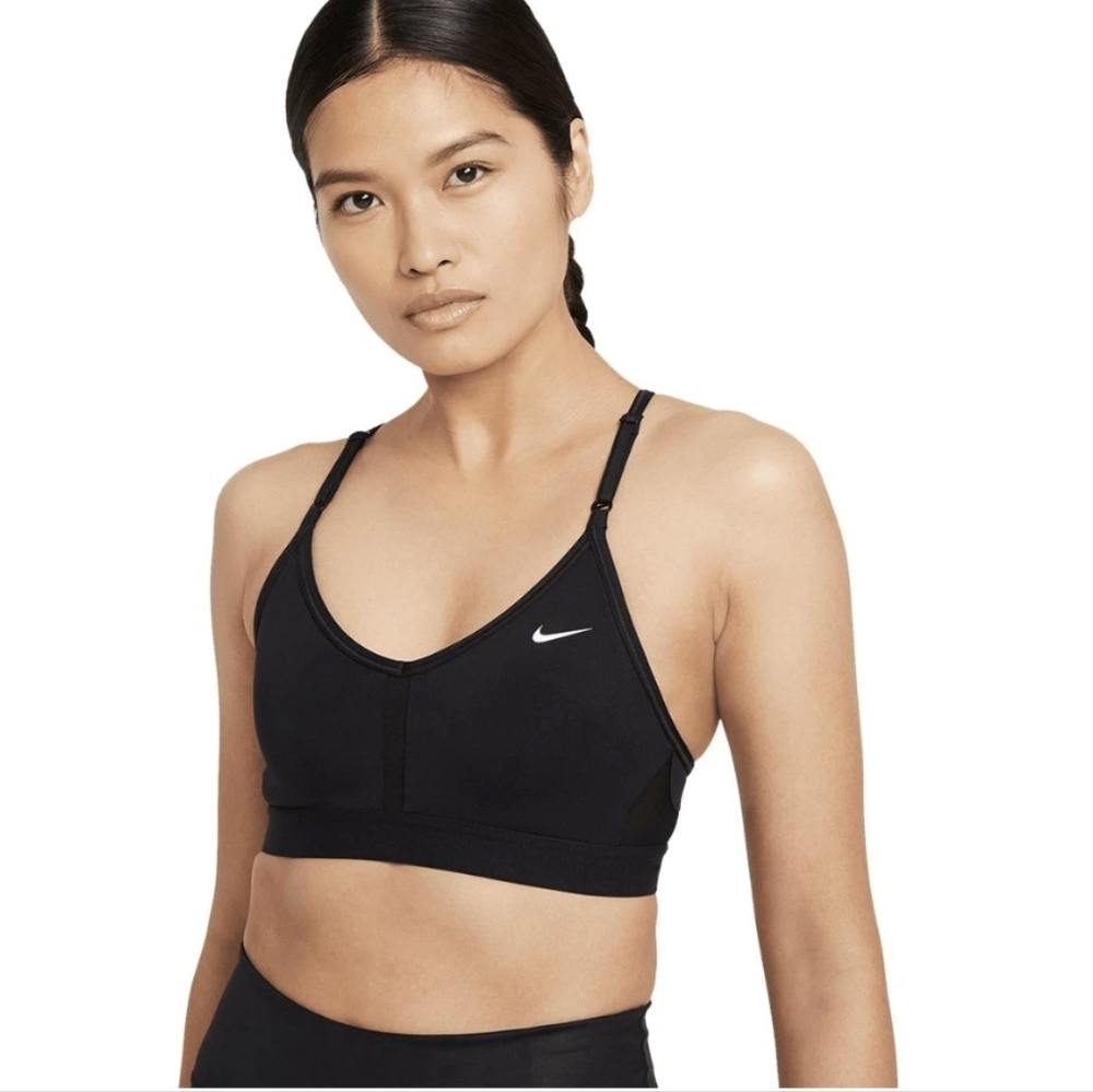 Nike Sports Bra Mesh Details Front Logo
